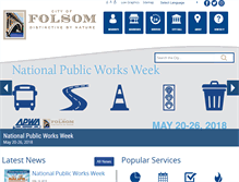 Tablet Screenshot of ci.folsom.ca.us